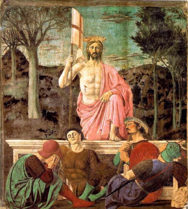 Piero della Francesca Resurrection oil painting picture